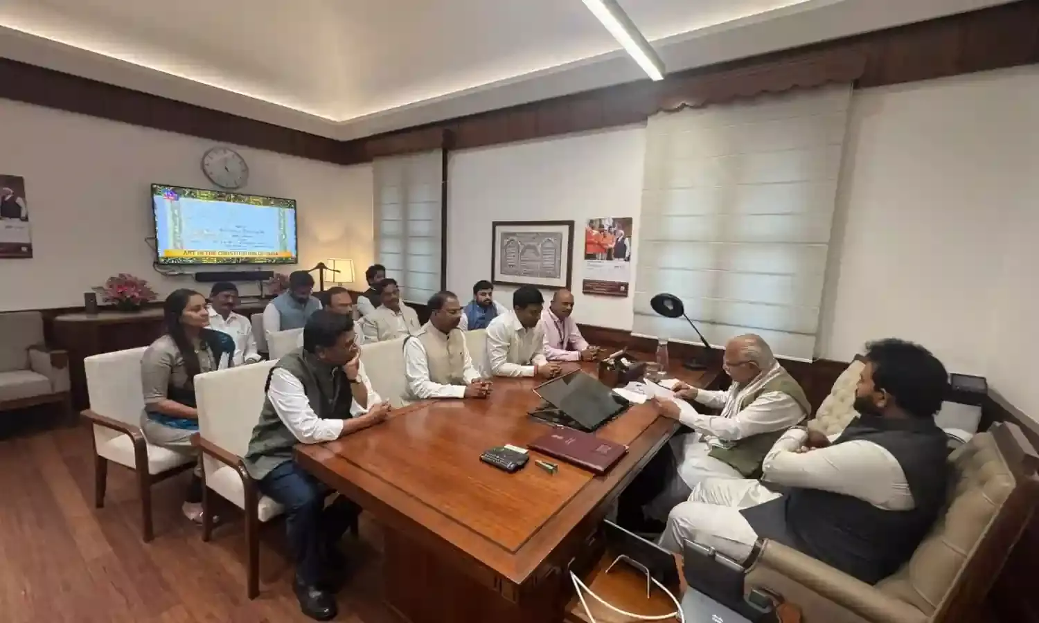 TDP MPs seek Centre’s support for key infra projects in Amaravati, Vizag, Vijayawada
