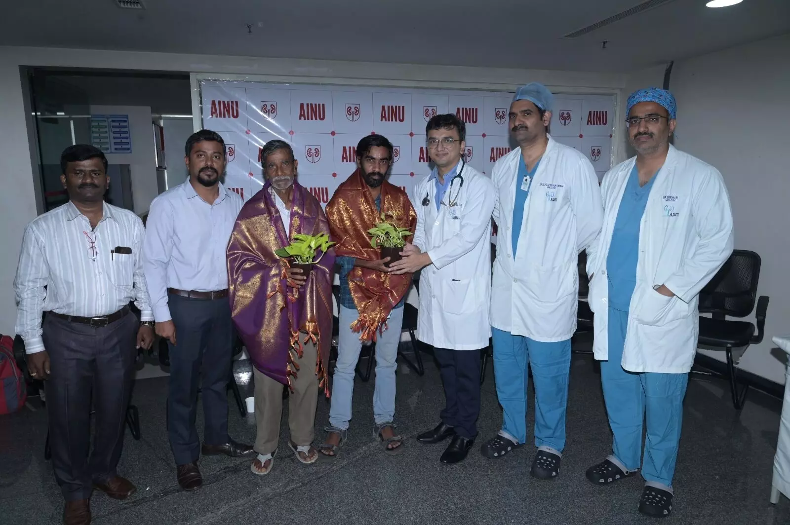 60-year-old stomach cancer survivor saves son with kidney donation in Vizag 60-year-old stomach cancer survivor saves son with kidney donation in Vizag