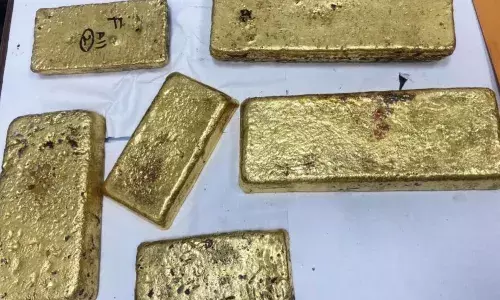 How husband-wife duo concealed 24 kg gold in undergarments, handbags, trousers?