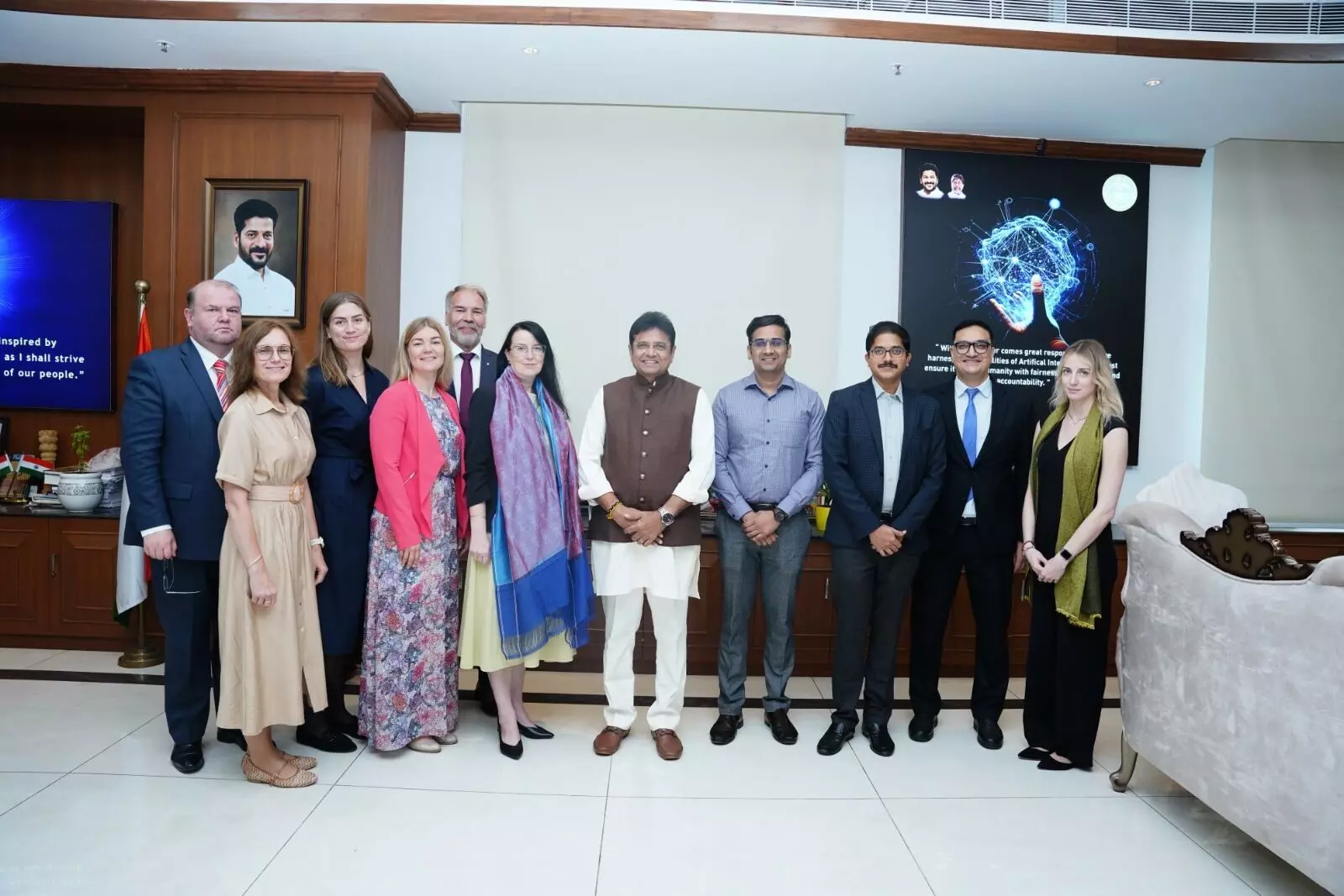 Telangana to emulate Estonia’s fully digital health system to enhance e-governance Telangana to emulate Estonia’s fully digital health system to enhance e-governance