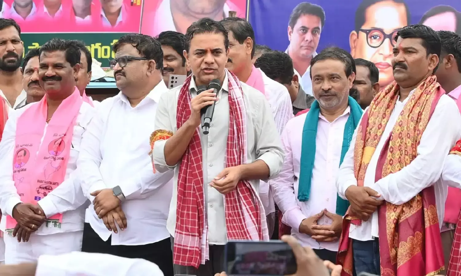 `Why is Rahul Gandhi silent’: KTR accuses CM Revanth of awarding Rs 1,600 Cr road contract to BJP MP Ramesh