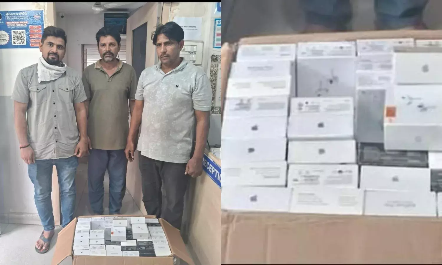 Hyderabad police bust Rs 3 Cr fake Apple accessories racket; 3 arrested