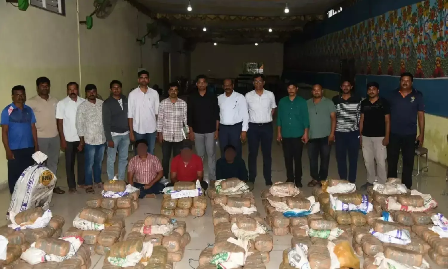 Hyderabad: EAGLE cracks Rs 5 Cr ganja racket; 935 kg seized in major interstate bust