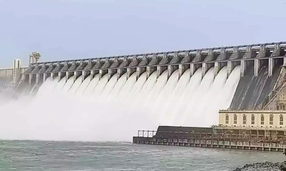 Nagarjuna Sagar Dam gates lifted for first time in July in 18 years amid heavy inflows