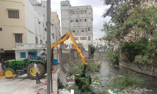 HYDRAA launches major drain cleanup drive in Alwal, Tolichowki, LB Nagar