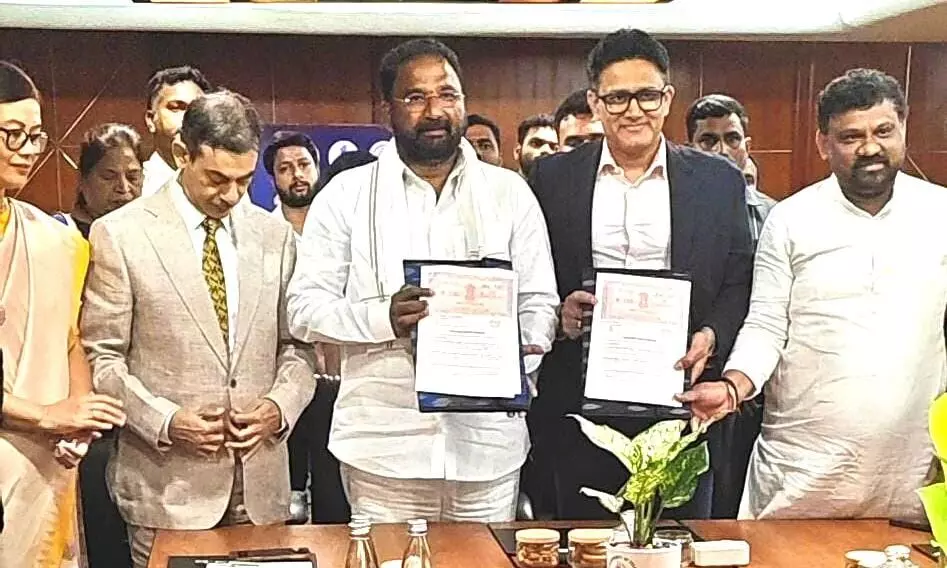 Telangana Govt partners with Anil Kumble to launch olympic talent program in schools Telangana Govt partners with Anil Kumble to launch olympic talent program in schools
