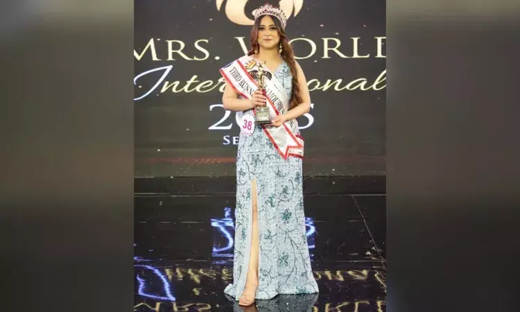 Interview: Hyderabad’s Meenaz Banu talks about competing quietly, winning big at Mrs World International