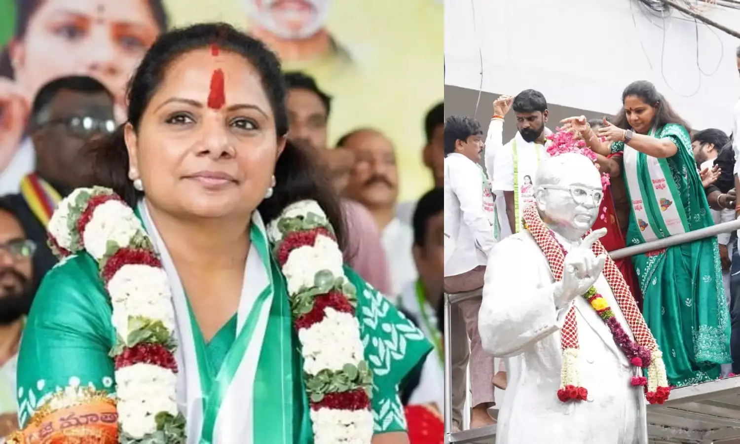 42% BC quota bill: MLC Kavitha begins hunger strike; why stay quiet for 10 years, asks Congress