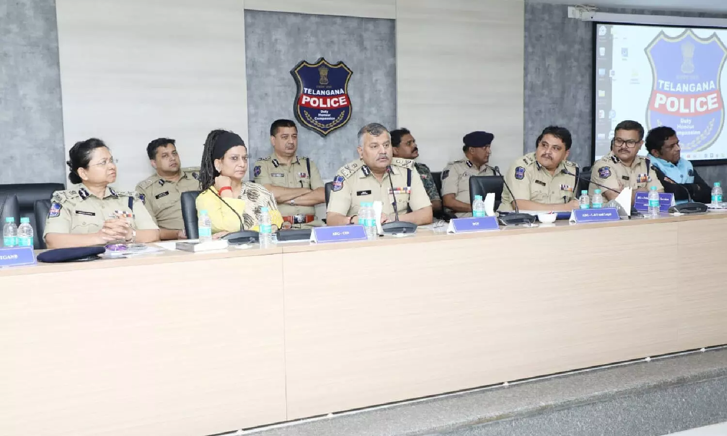 Telangana DGP Dr. Jitender declares war against drug mafia, criminal gangs Telangana DGP Dr. Jitender declares war against drug mafia, criminal gangs