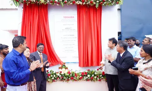 Toshiba invests Rs 347 crore in Telangana; foundation laid for new manufacturing hubs