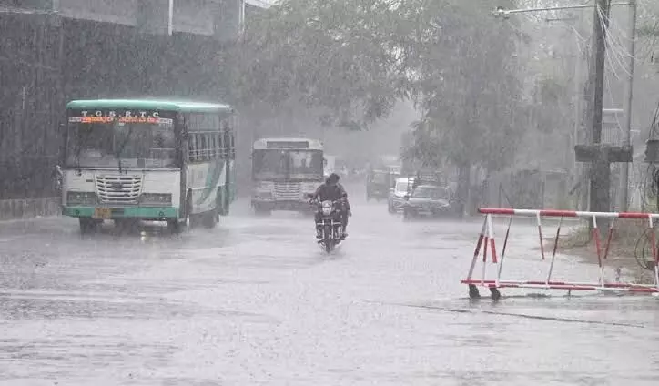 Brace for more rain: Orange alert for Telangana till August 14 Brace for more rain: Orange alert for Telangana till August 14