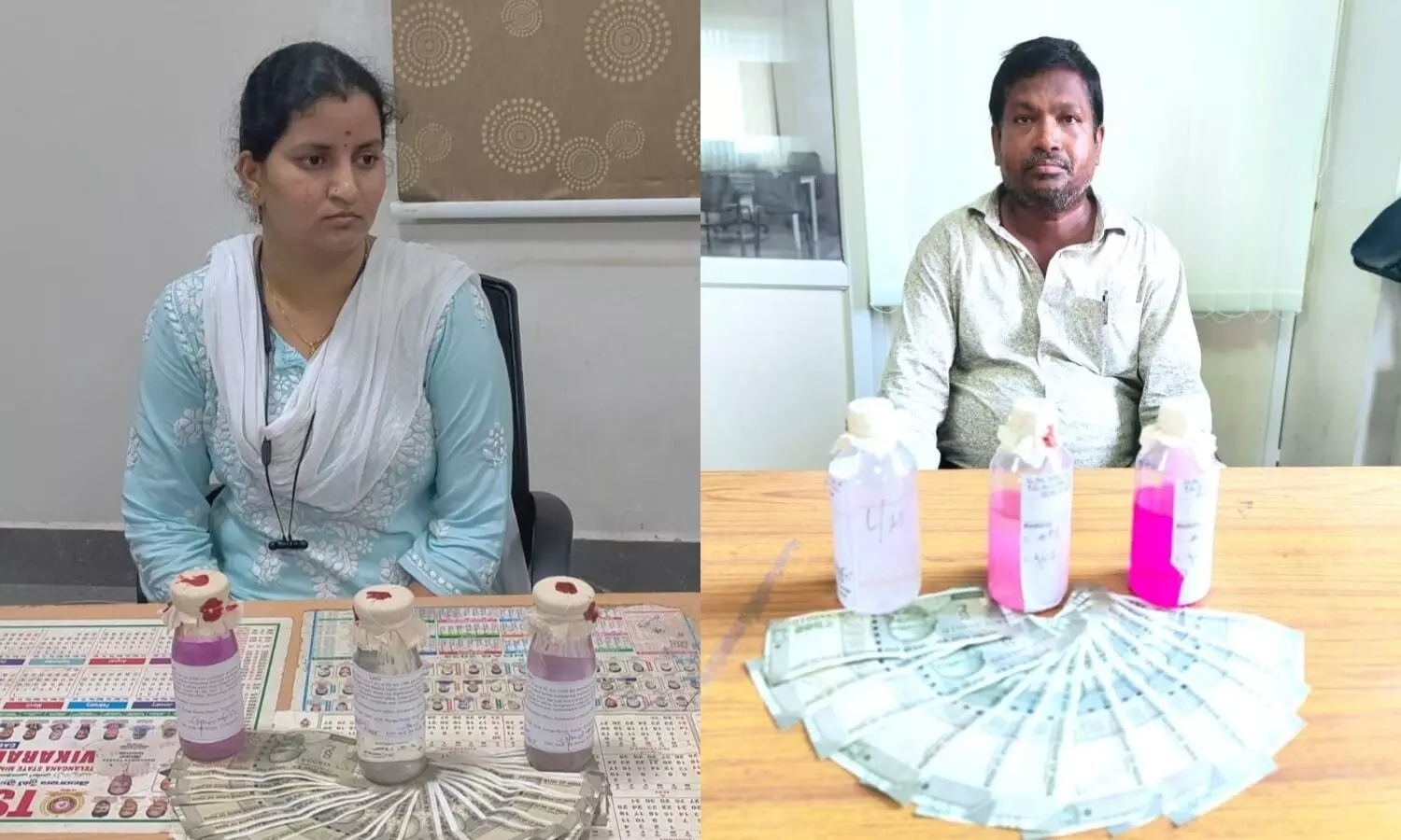 ACB arrests govt employees in Peddapalli, Mancherial, Vikarabad for taking bribes ACB arrests govt employees in Peddapalli, Mancherial, Vikarabad for taking bribes