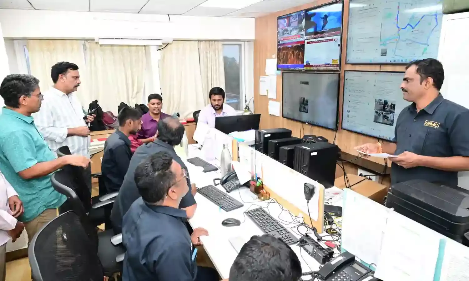 3,500 personnel, bike squads:  HYDRAA put on alert to prevent flooding, ensure smooth traffic  during rains in Hyderabad