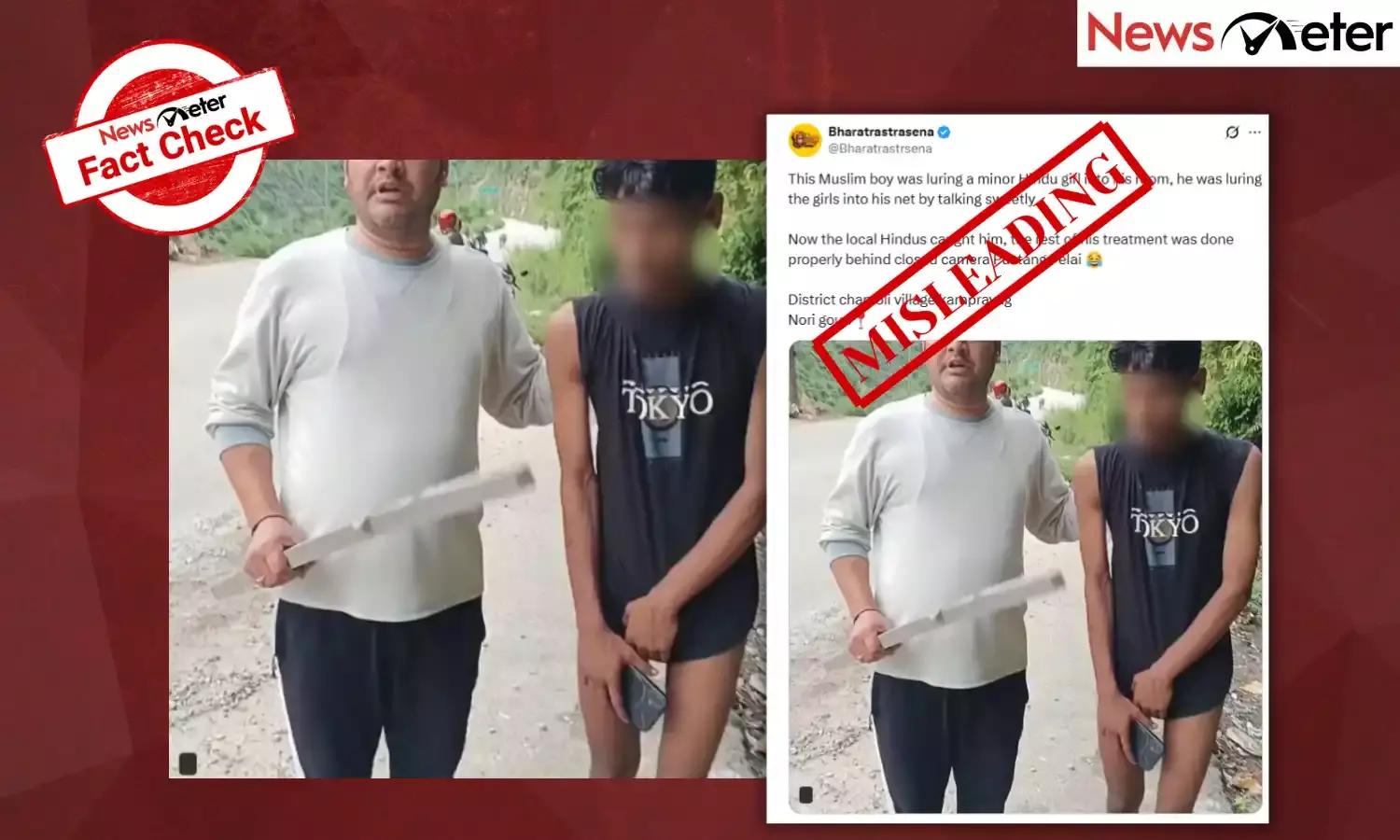 Fact Check: Muslim boy caught luring Hindu girl in Uttarakhand? No, there is no communal angle