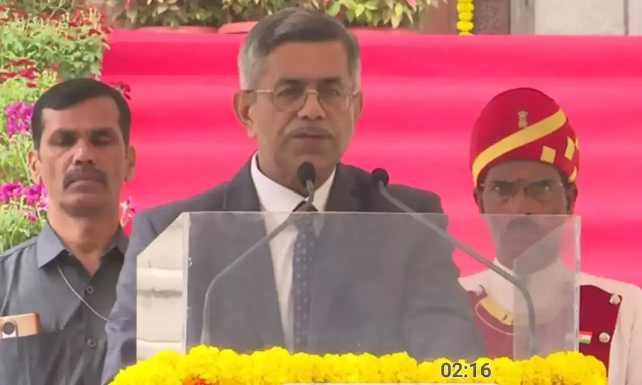 Telangana High Court disposes 72,414 cases in a year; CJ Aparesh Singh credits collective effort