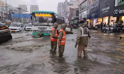 Fresh showers drench Hyderabad; Jeedimetla records highest of 52 mm