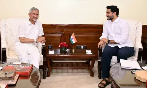 Andhra: Nara Lokesh meets EAM Jaishankar, pushes for stronger diaspora engagement, skills mobility