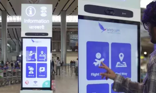 Hyderabad Airport launches virtual kiosks and smart maps for flight, emergency updates