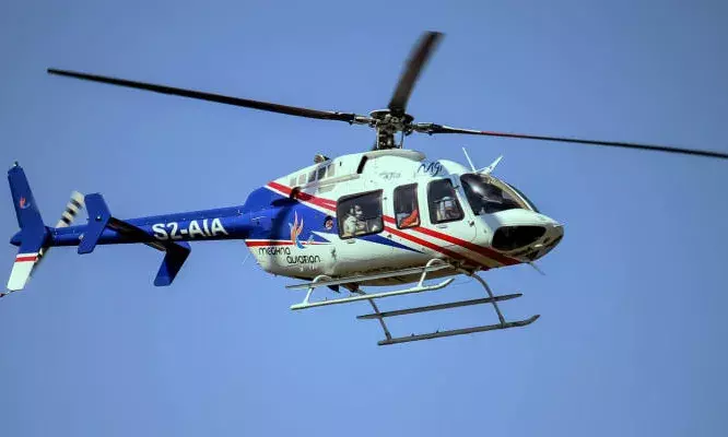 Telangana to launch heli tourism; rope in `Ease My Trip for helicopter service