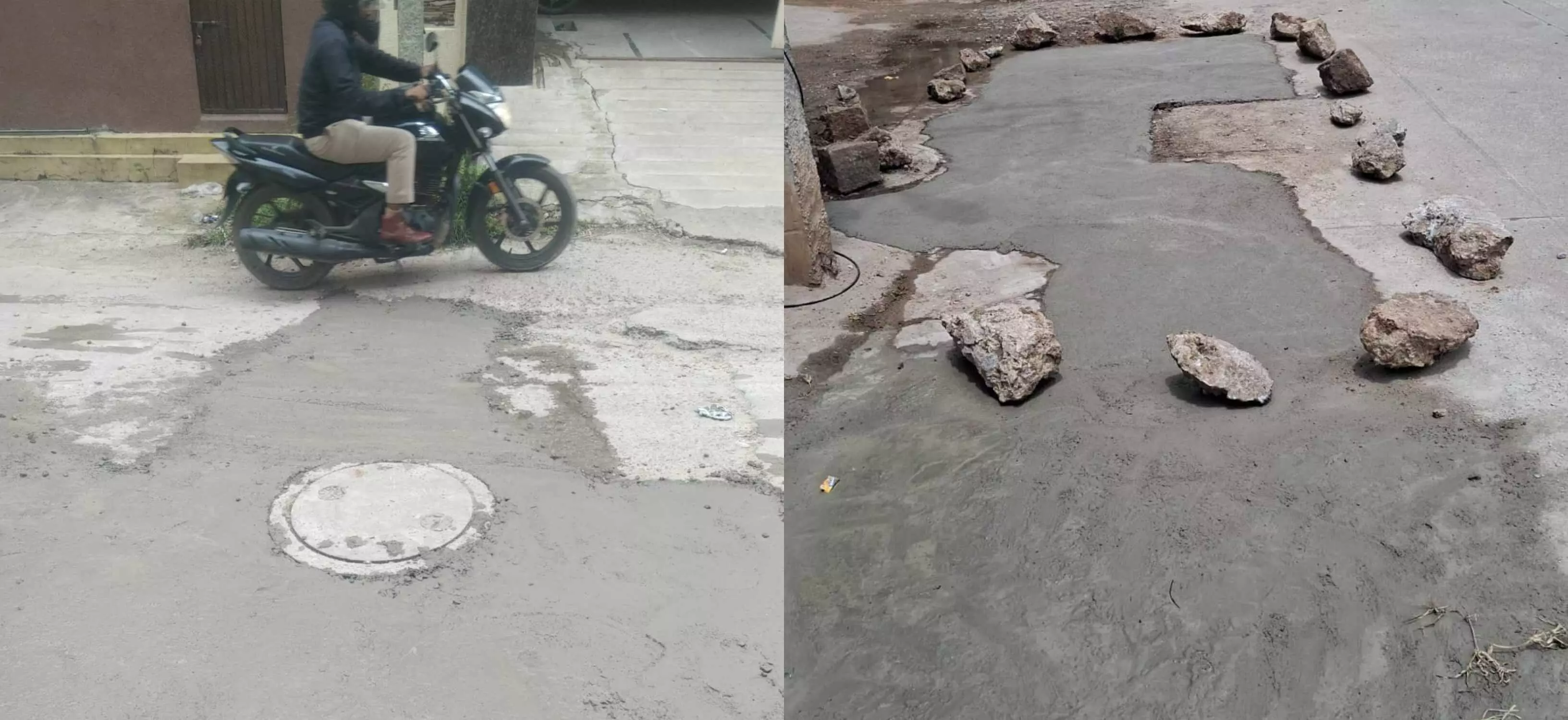 Hyderabad: Waking up to bad roads, GHMC fills 9,899 potholes to ensure safe driving Hyderabad: Waking up to bad roads, GHMC fills 9,899 potholes to ensure safe driving