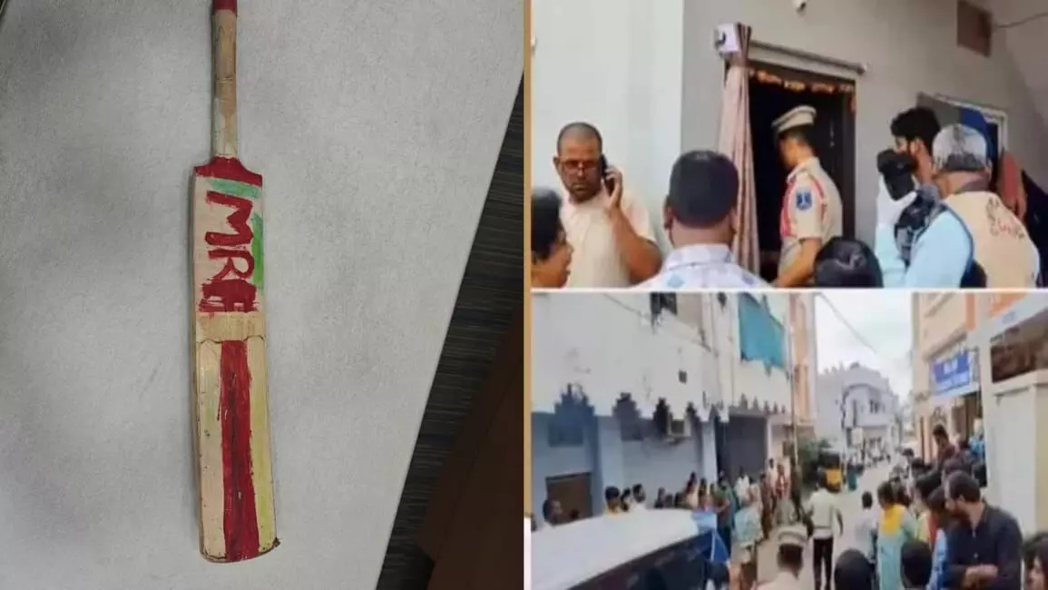 Chilling Murder in Kukatpally: Class X boy kills minor for a cricket bat Chilling Murder in Kukatpally: Class X boy kills minor for a cricket bat