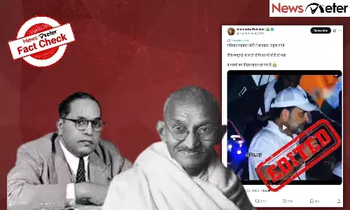 Fact Check: Rahul Gandhi credits Mahatma Gandhi for the constitution, not Ambedkar? Here are the facts Fact Check: Rahul Gandhi credits Mahatma Gandhi for the constitution, not Ambedkar? Here are the facts