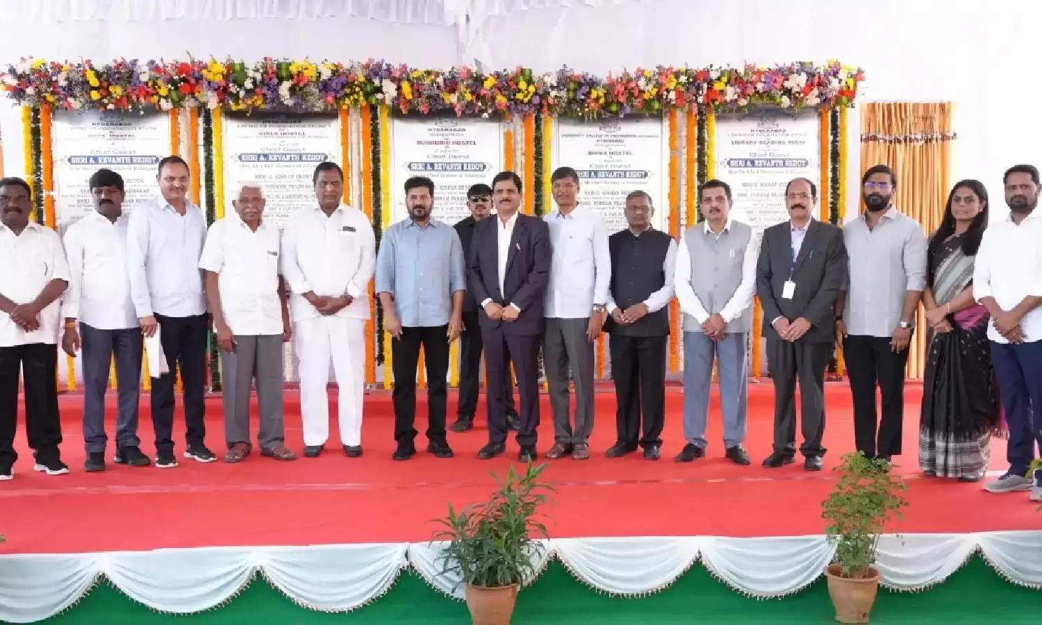 Revanth Reddy first CM in 20 years to visit OU, vows Rs 1,000 crore for Oxford-level development