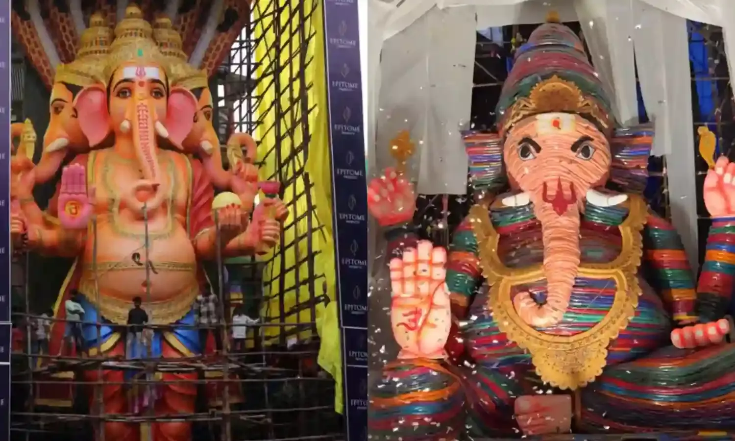 Sivalinga Ganesh, 1 Lakh Sarees Ganesh emerge as major attractions this Ganesh Chaturthi