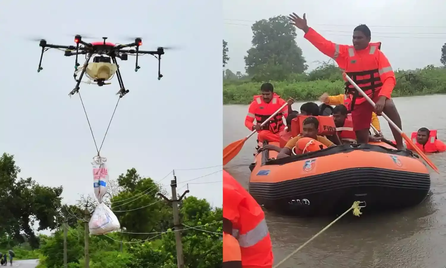 Kamareddy, Medak record heaviest rainfall in 50 years; IAF airlifts stranded villagers