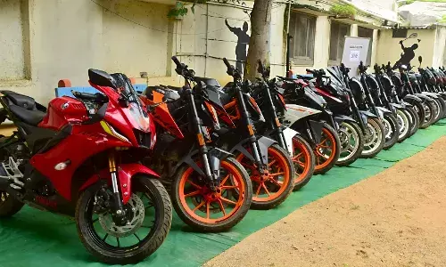 Bike theft ring busted in Hyderabad; 22 motorcycles worth Rs 42 L recovered
