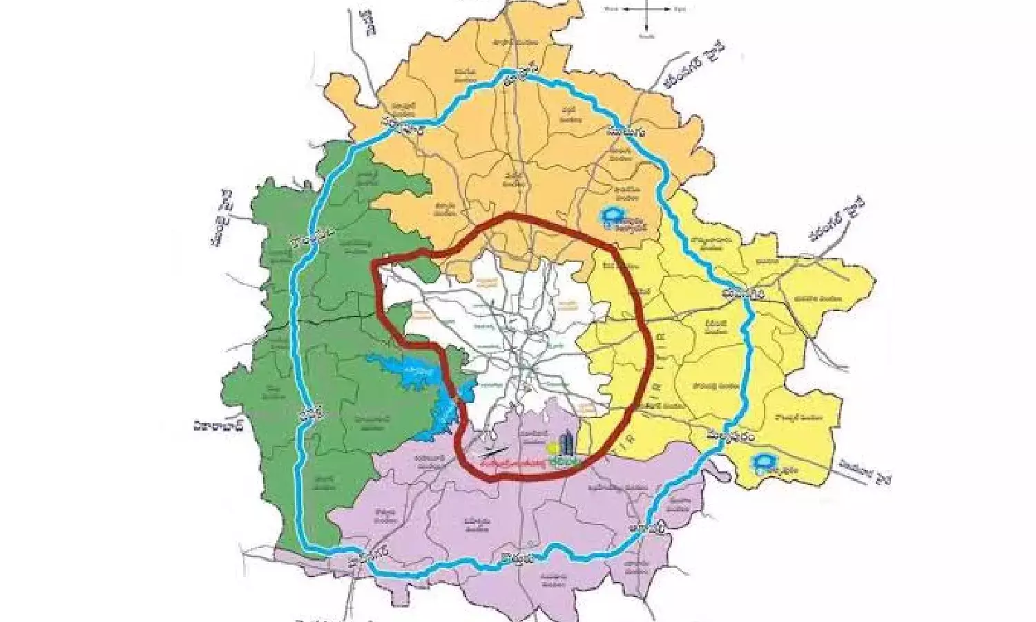 Hyderabad: HMDA issues preliminary notification for 354 km RRR; citizens asked to send feedback