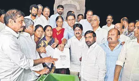 `Trashā: KTR dismisses Ghose Commission report on Kaleshwaram project; alleges Congress-BJP `nexusā