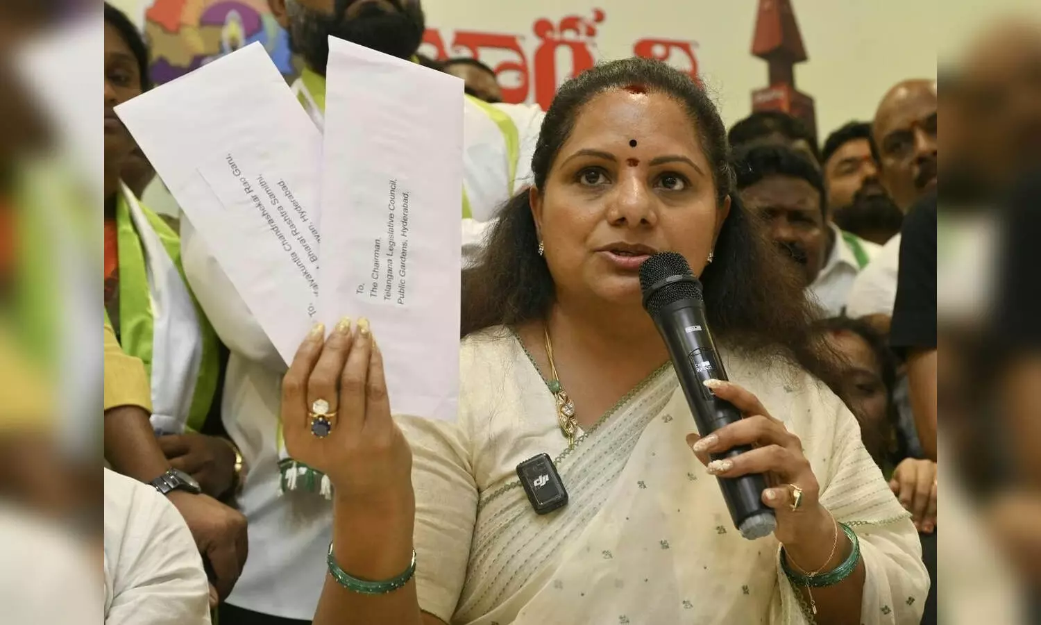 Kavitha resigns from BRS, says Harish Rao, Santosh want to destroy BRS Kavitha resigns from BRS, says Harish Rao, Santosh want to destroy BRS