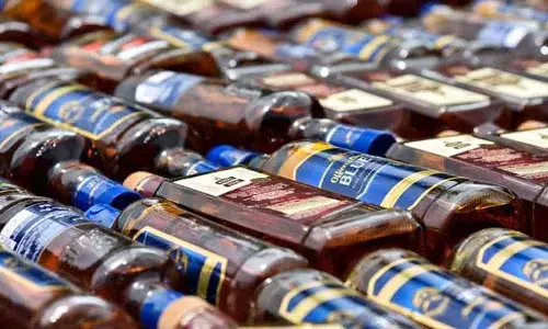 Hyderabad police seize 195 liquor bottles, arrest three for illegal IMFL trade