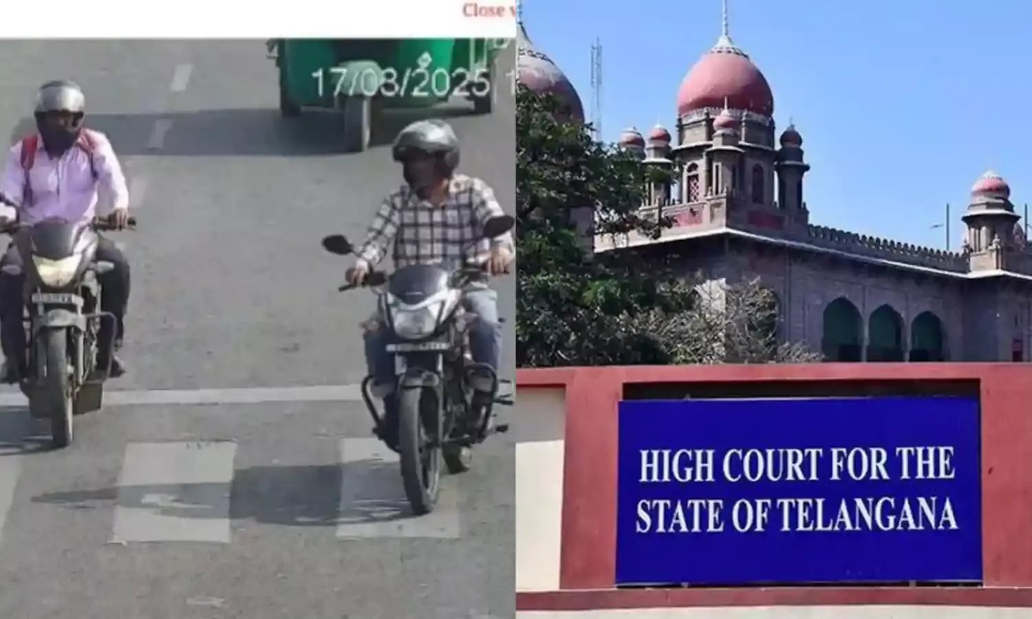 Hyderabad motorist moves HC over excessive Rs 1,200 fine for triple riding