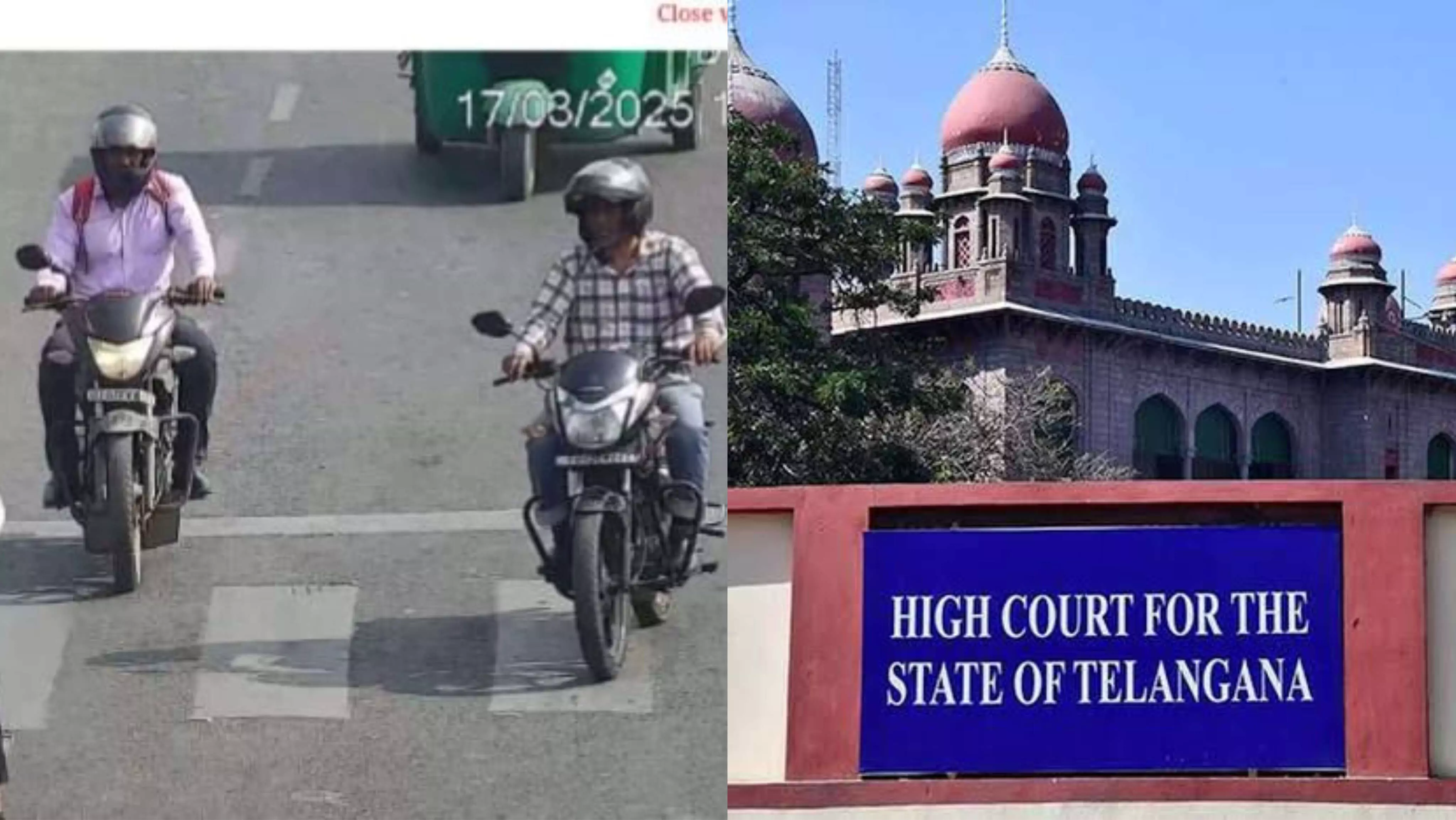 Hyderabad motorist moves HC over excessive Rs 1,200 fine for triple riding Hyderabad motorist moves HC over excessive Rs 1,200 fine for triple riding
