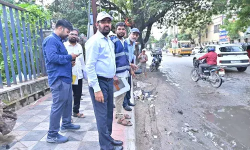 Sewage floods streets in Jubilee Hills colonies after rains