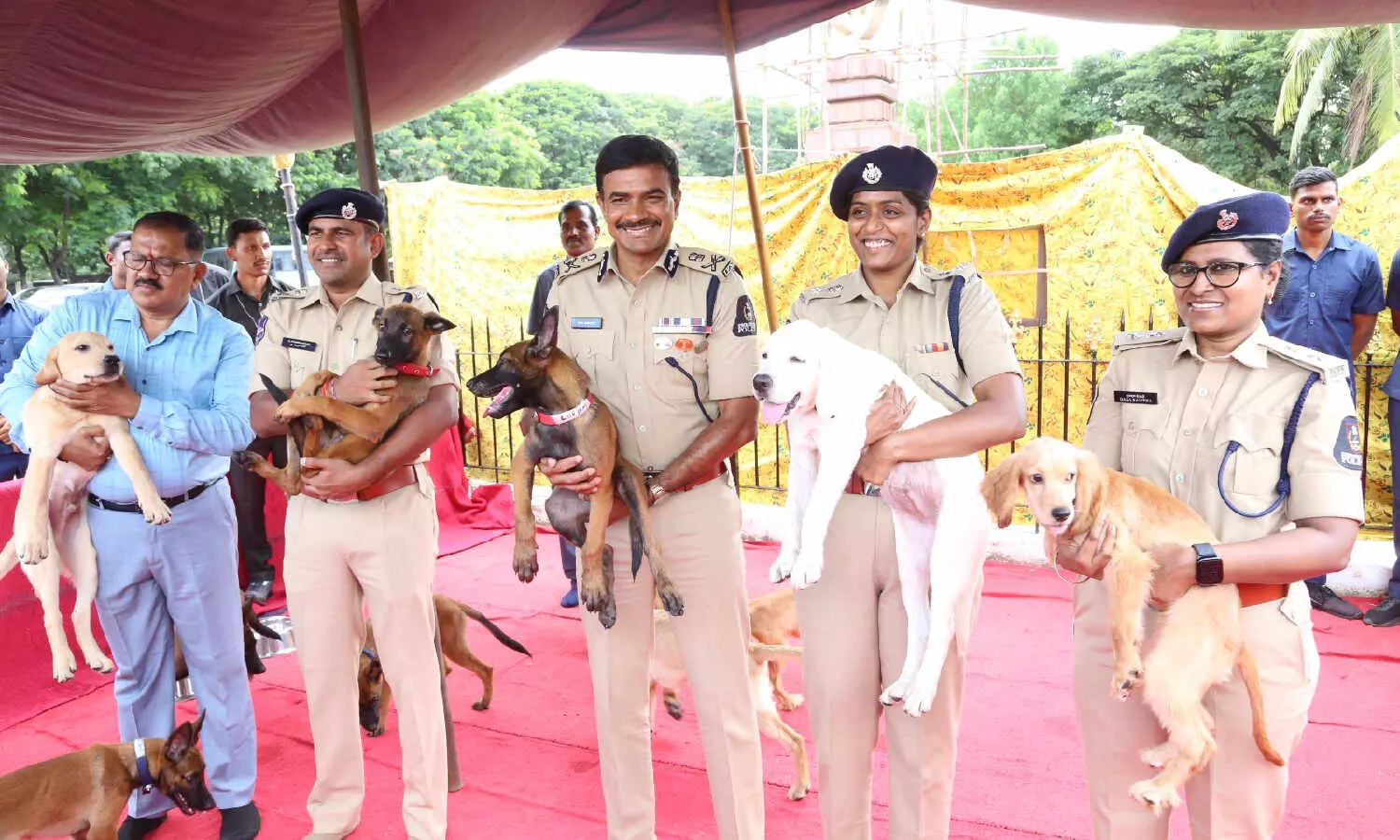 Hyderabad police add women constables to mounted wing, expands canine force Hyderabad police add women constables to mounted wing, expands canine force