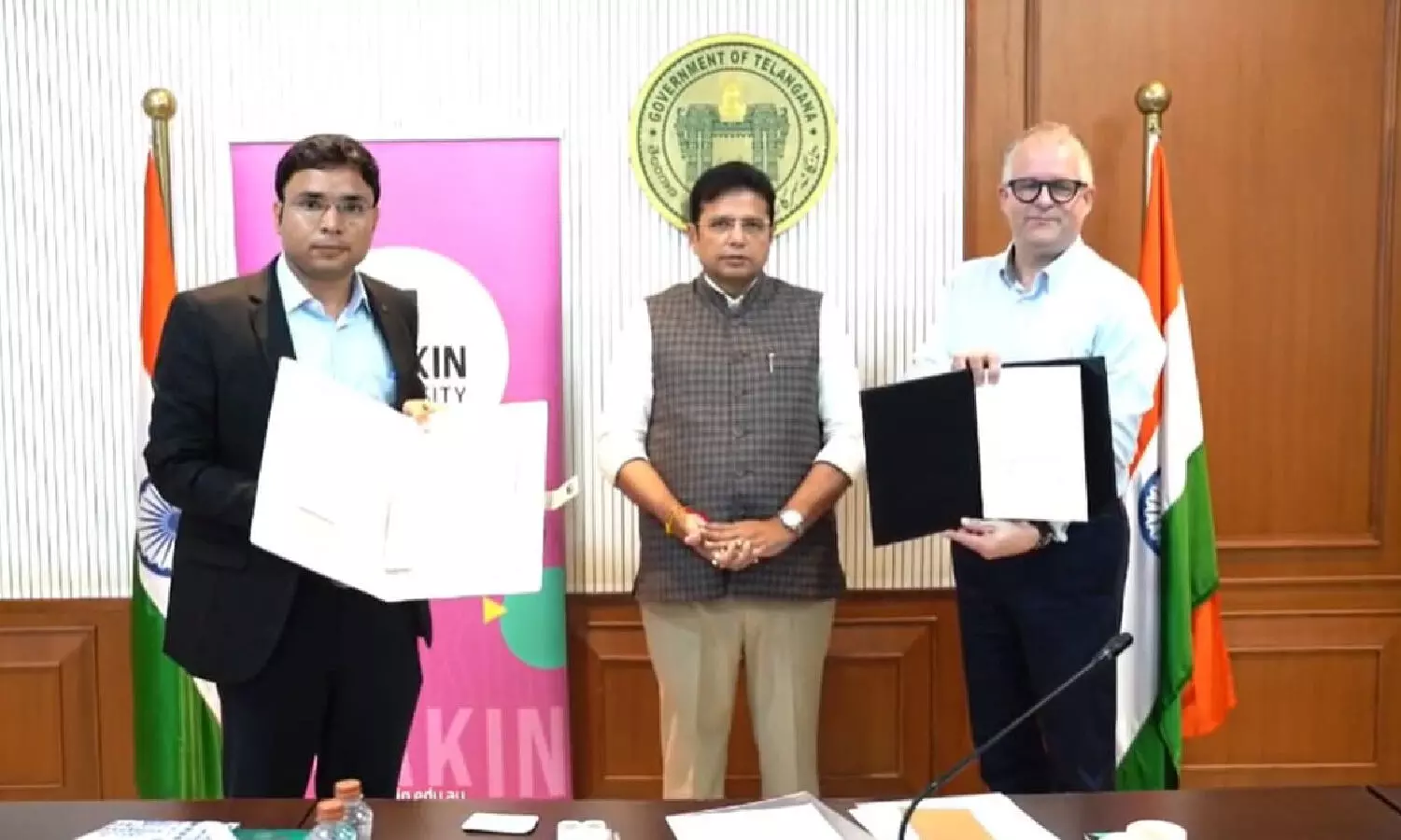 AI Centre of Excellence to come up in Telangana in partnership with Deakin University AI Centre of Excellence to come up in Telangana in partnership with Deakin University