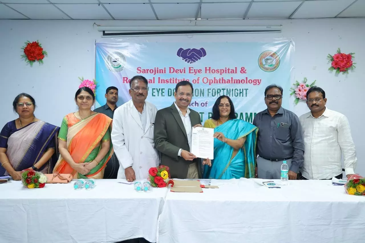 ‘Network to Sight’: Telangana RTC to provide free transport of corneas from across State ‘Network to Sight’: Telangana RTC to provide free transport of corneas from across State