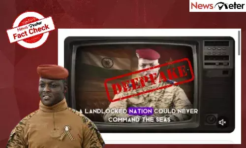 Fact Check: Burkina Faso announces $14 billion trade deal with India? No, presidentās video is deepfake