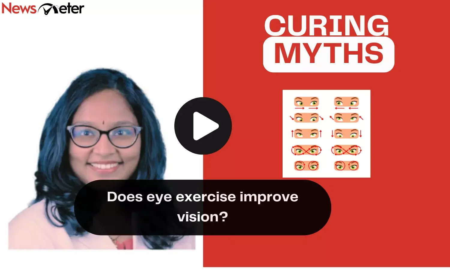 Telugu Video | Curing Myths: Does eye exercise improve vision?  Learn the truth about eye health