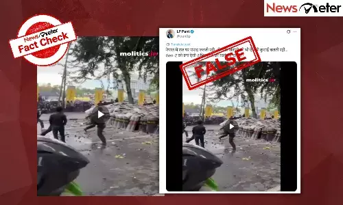 Fact Check: Nepal protests ā Police attacked with sticks, stones? Here are the facts