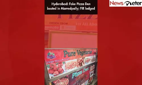 Hyderabad: Fake Pizza Den busted in Marredpally; FIR lodged