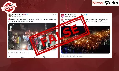 Fact Check: Anti-migrant protests in Assam? No, videos show Moran community protest for ST status Fact Check: Anti-migrant protests in Assam? No, videos show Moran community protest for ST status