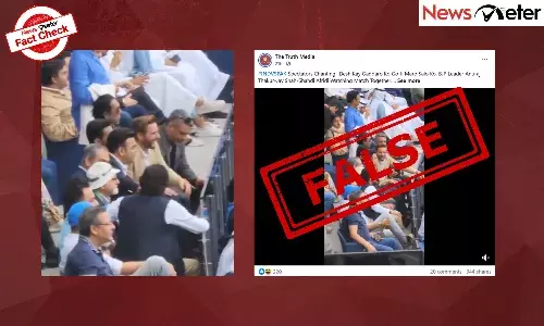 Fact Check: India-Pak Asia Cup match ā Jay Shah, Anurag Thakur, Afridi watch together? No, video is old Fact Check: India-Pak Asia Cup match ā Jay Shah, Anurag Thakur, Afridi watch together? No, video is old