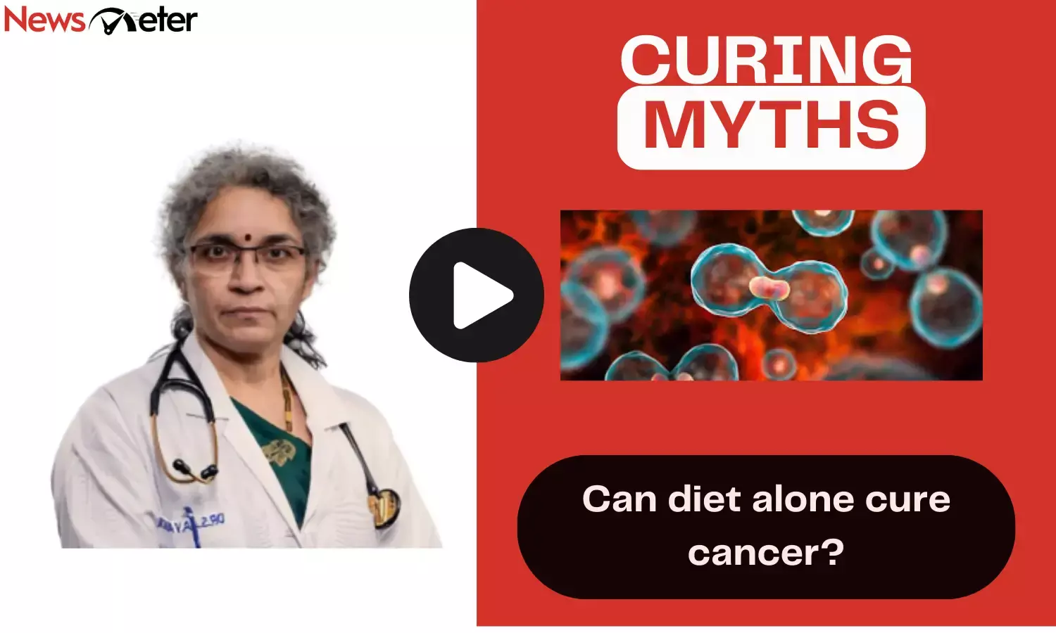 Telugu Video | Curing Myths: Can diet alone cure cancer?