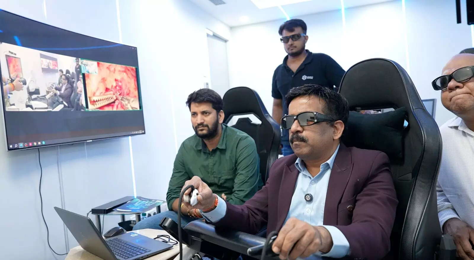 Youngest telesurgery in India: Hyderabad infant’s renal procedure done remotely from Gurugram Youngest telesurgery in India: Hyderabad infant’s renal procedure done remotely from Gurugram