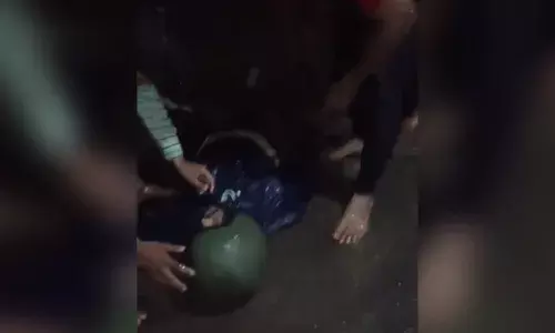 Hyderabad: Youth swept away by floodwaters near Balkampet bridge underpass