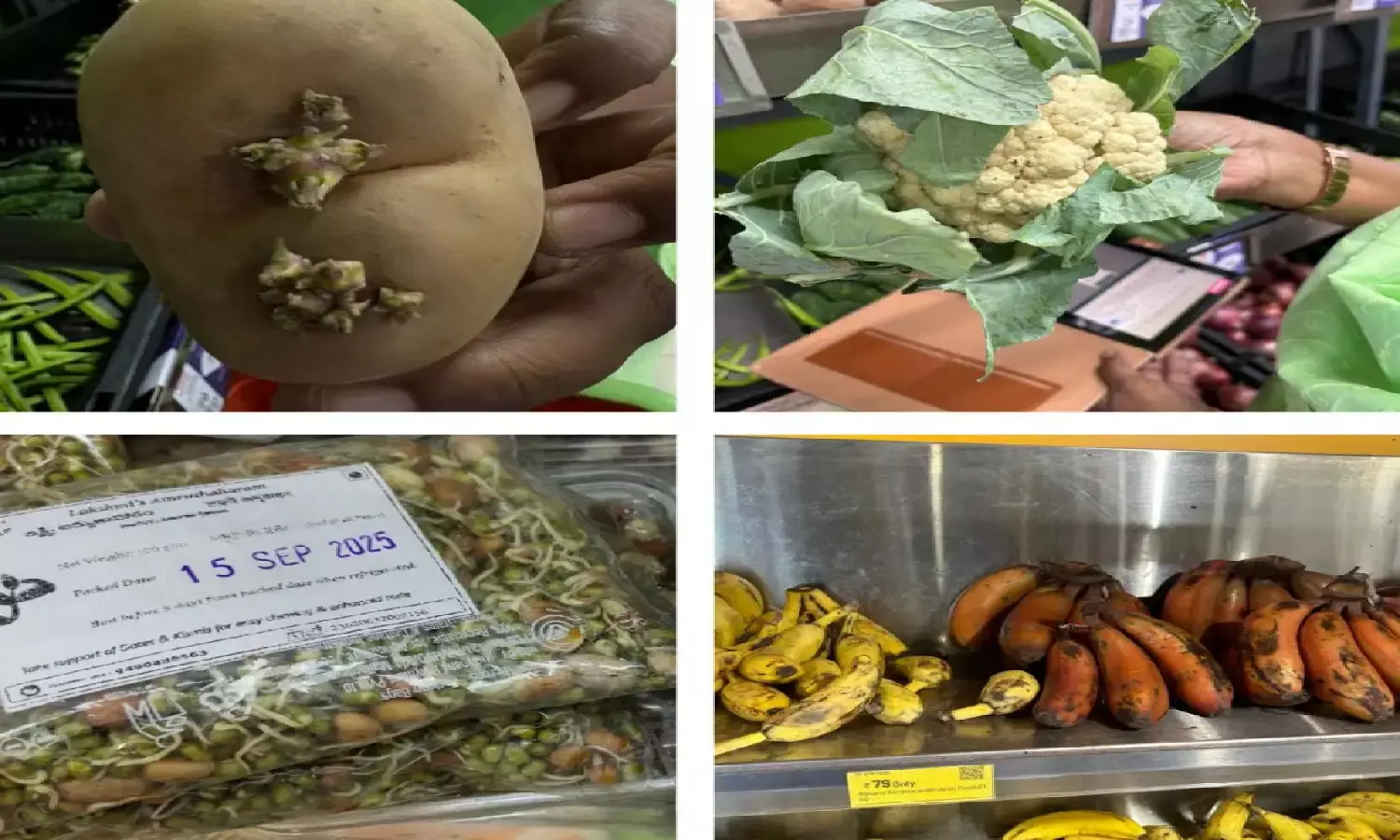 Housefly infestation to expired food:  GHMC FSW inspects 44 supermarkets, flags multiple violations